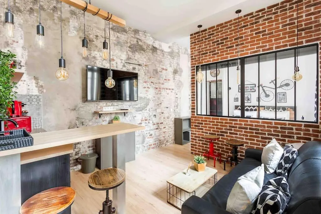 M2- Modern Loft In Le Marais, Bright And Comfortable Paris