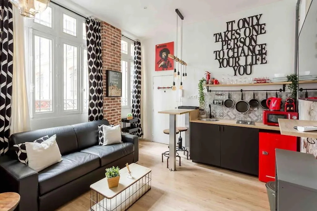 M2- Modern Loft In Le Marais, Bright And Comfortable Paris